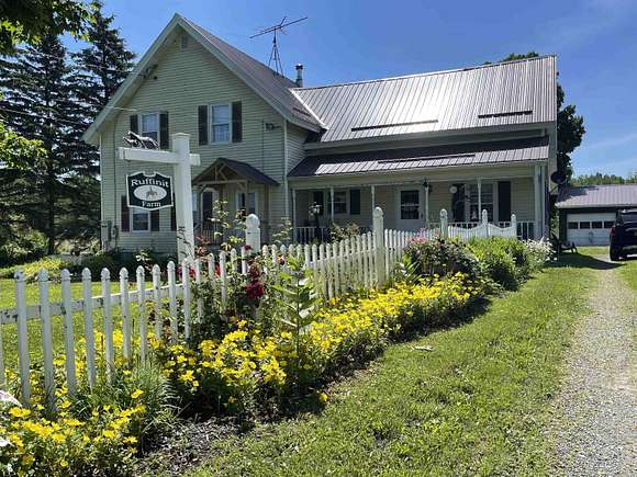 105.3 Acres of Agricultural Land with Home for Sale in Waddington, New York
