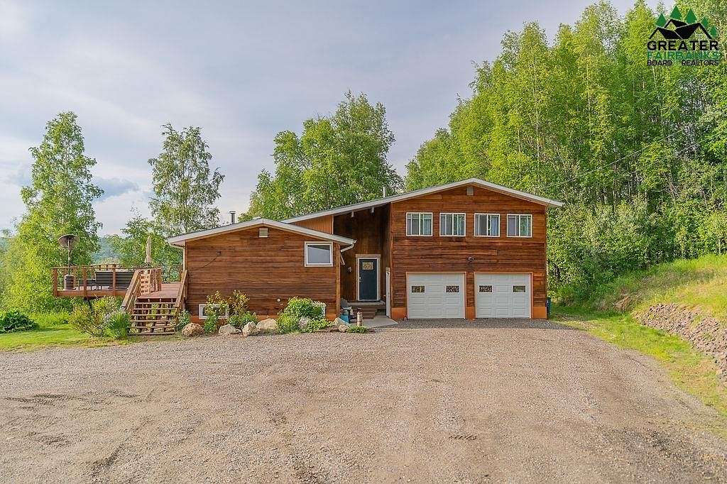 9.4 Acres of Residential Land with Home for Sale in Fairbanks, Alaska