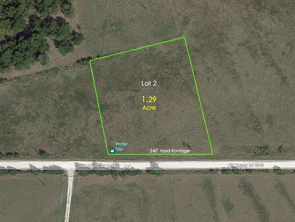 1.29 Acres of Residential Land for Sale in Barry, Texas