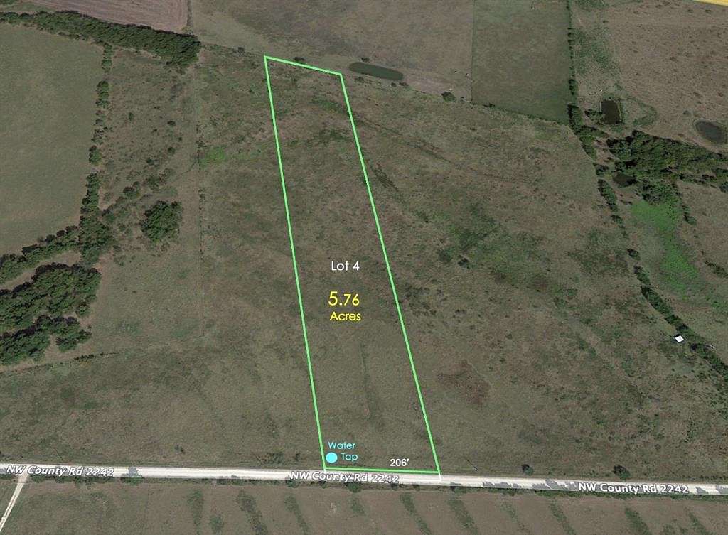 5.76 Acres of Land for Sale in Barry, Texas
