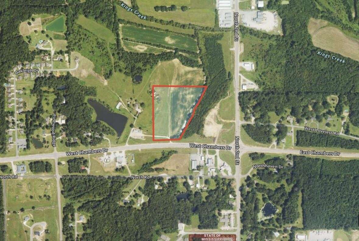 12 Acres of Mixed-Use Land for Sale in Booneville, Mississippi