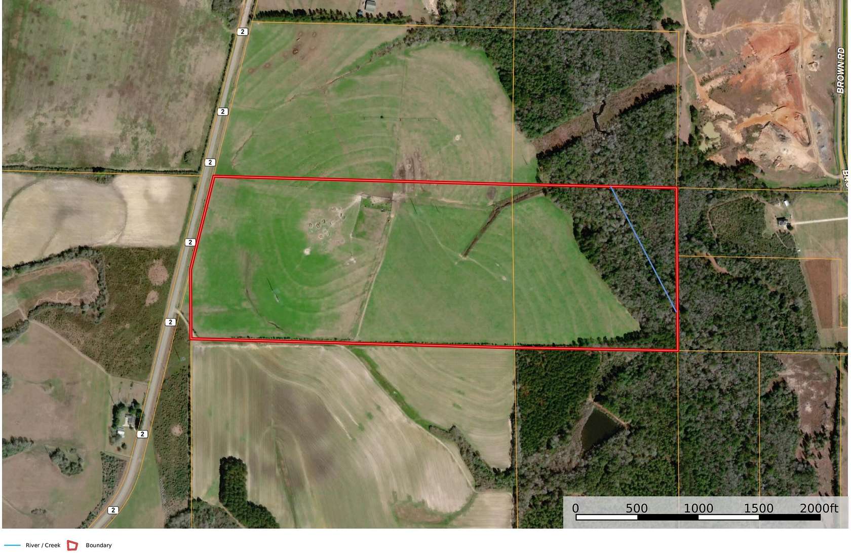 120 Acres of Agricultural Land for Sale in DeFuniak Springs, Florida