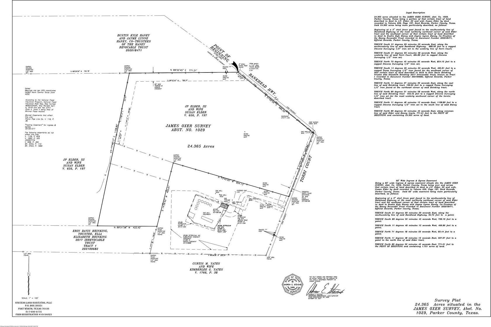 24.4 Acres of Land for Sale in Aledo, Texas