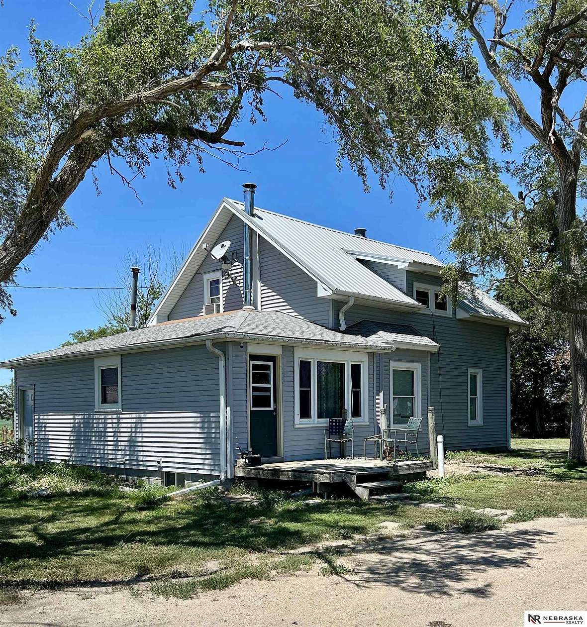 20.1 Acres of Land with Home for Sale in De Witt, Nebraska