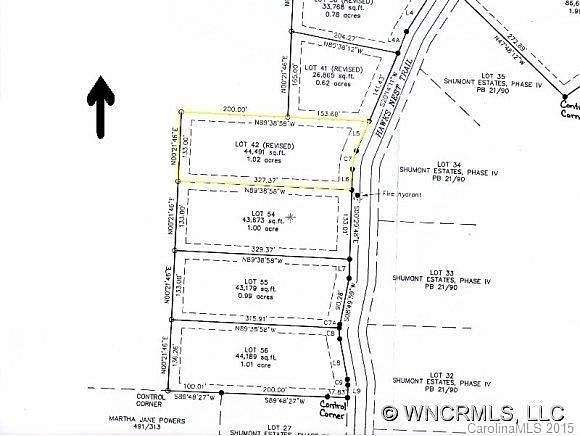 1.02 Acres of Residential Land for Sale in Lake Lure, North Carolina