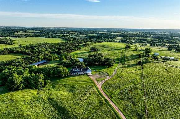 84.754 Acres of Land with Home for Sale in Brenham, Texas