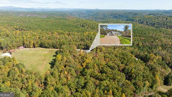 15.98 Acres of Land with Home for Sale in Clarkesville, Georgia