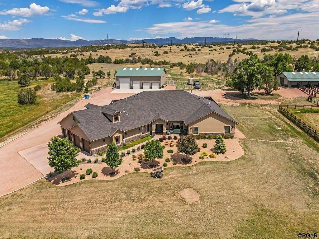 5 Acres of Land with Home for Sale in Penrose, Colorado