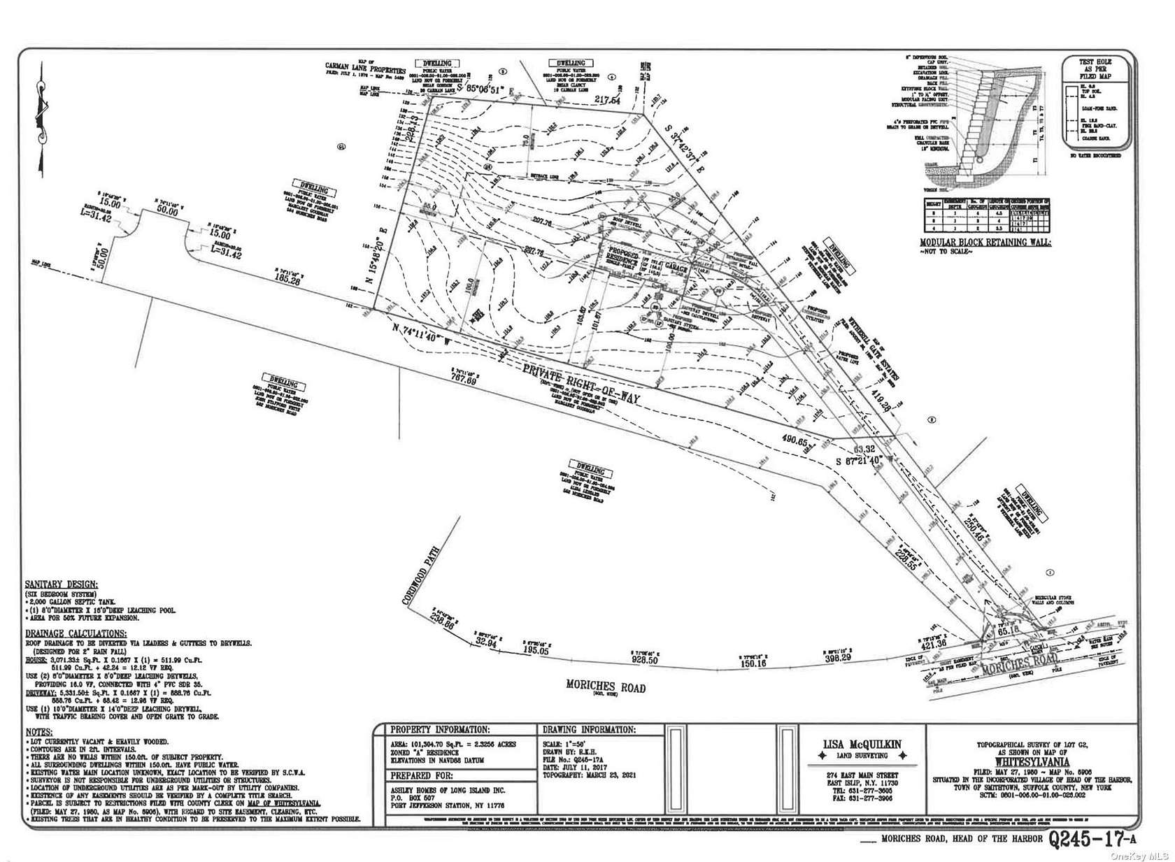 2.33 Acres of Land for Sale in Head of the Harbor, New York