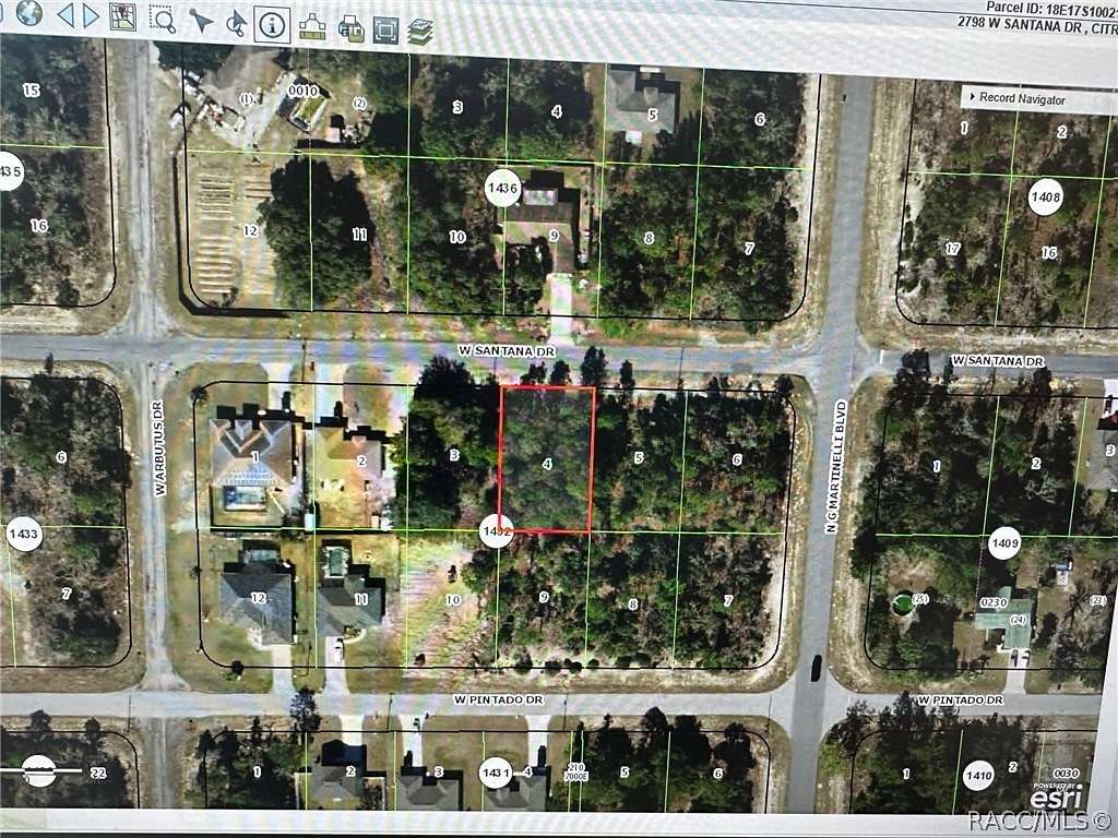 0.23 Acres of Residential Land for Sale in Citrus Springs, Florida