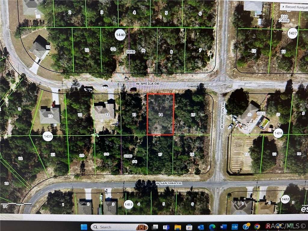 0.23 Acres of Land for Sale in Citrus Springs, Florida