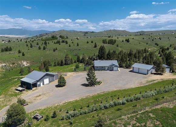 40.03 Acres of Land with Home for Sale in Rocker, Montana