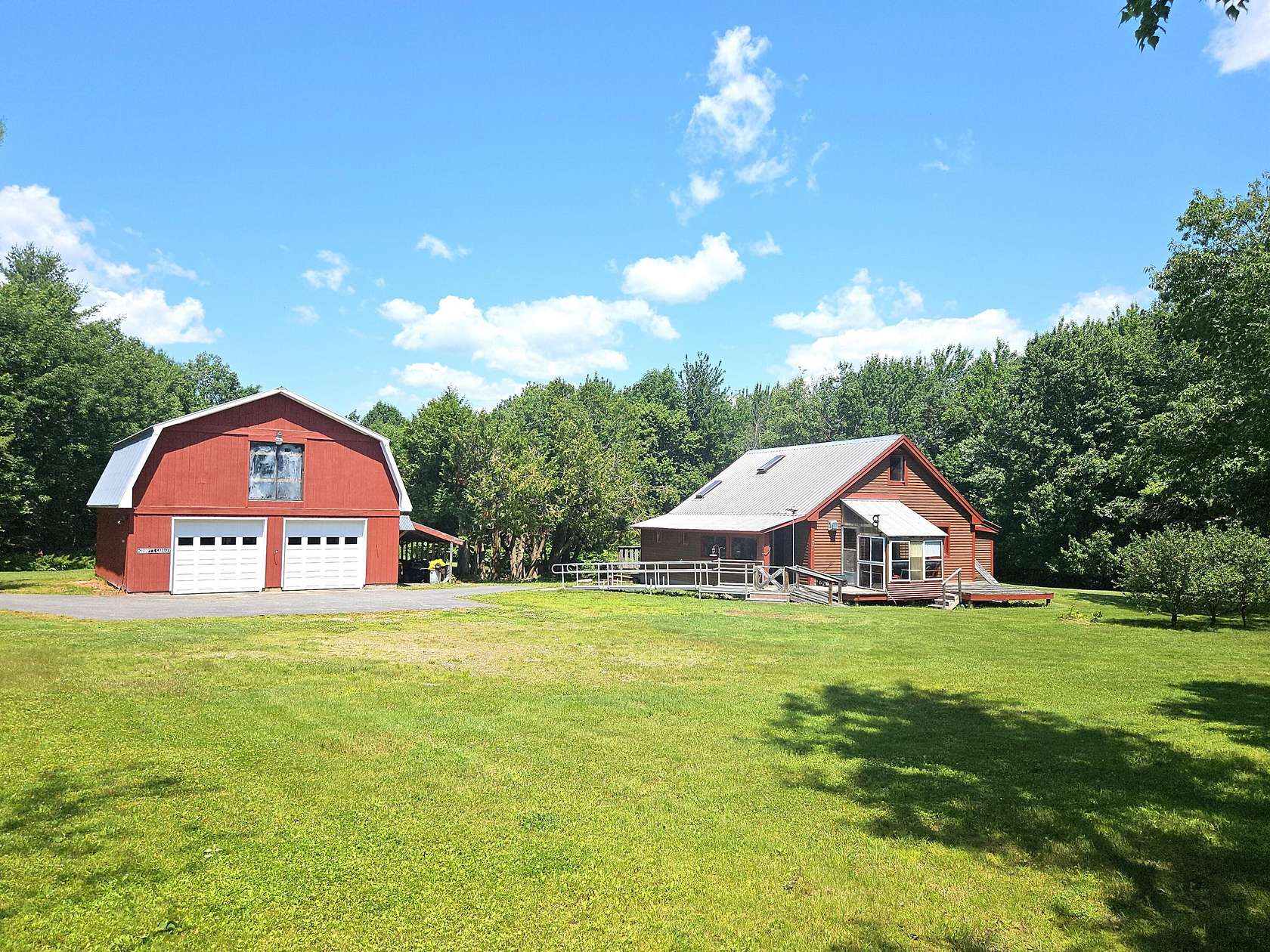 43 Acres of Land with Home for Sale in Leeds, Maine