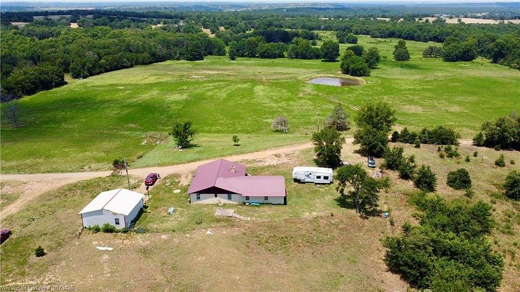 139.83 Acres of Land with Home for Sale in McCurtain, Oklahoma