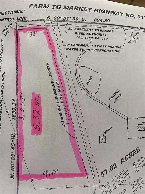 5.32 Acres of Commercial Land for Sale in Godley, Texas