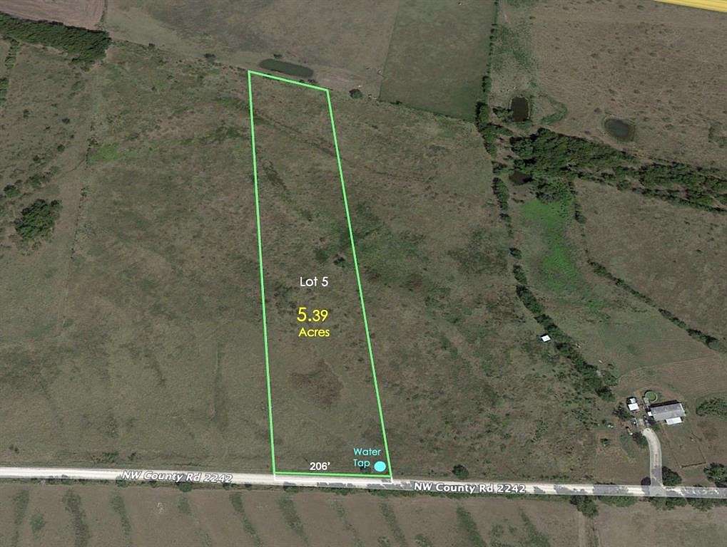 5.39 Acres of Land for Sale in Barry, Texas
