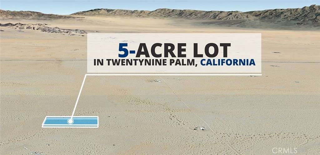 5 Acres of Recreational Land for Sale in Twentynine Palms, California