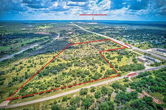 19.03 Acres of Mixed-Use Land for Sale in Marble Falls, Texas