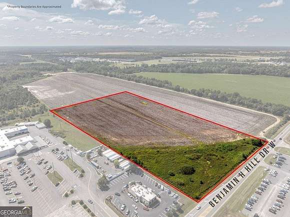12.45 Acres of Commercial Land for Sale in Fitzgerald, Georgia