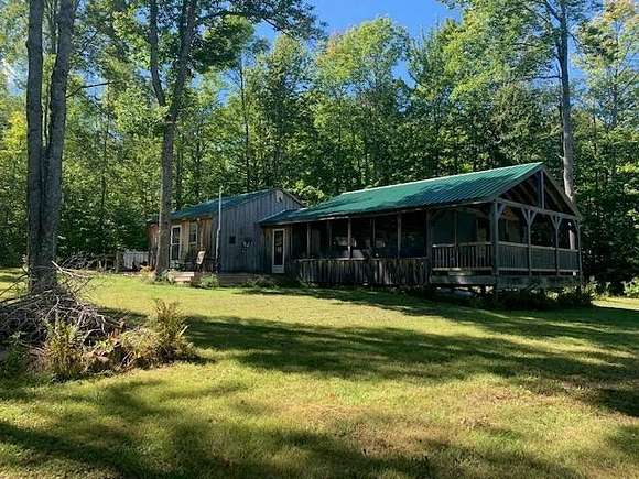 14 Acres of Recreational Land with Home for Sale in Garland, Maine