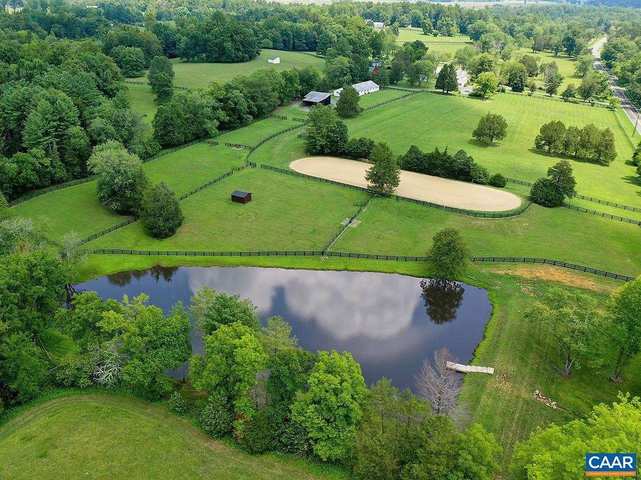 46.78 Acres of Agricultural Land with Home for Sale in Keswick, Virginia