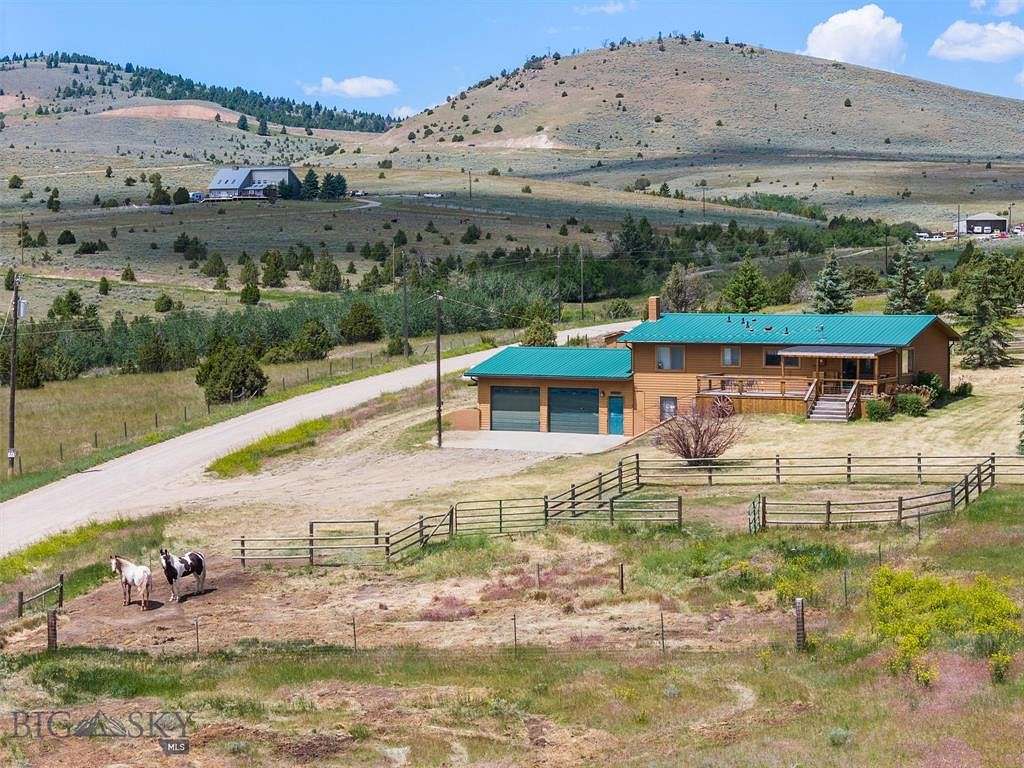 5 Acres of Land with Home for Sale in Ennis, Montana