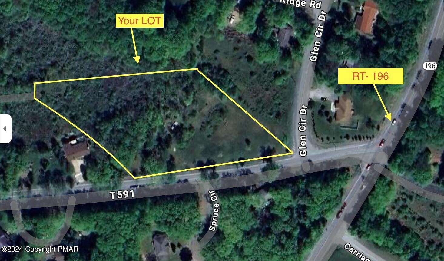 2.01 Acres of Residential Land for Sale in Tobyhanna, Pennsylvania