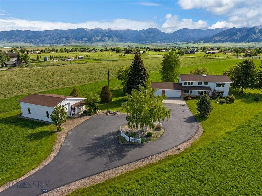 10.674 Acres of Land with Home for Sale in Belgrade, Montana