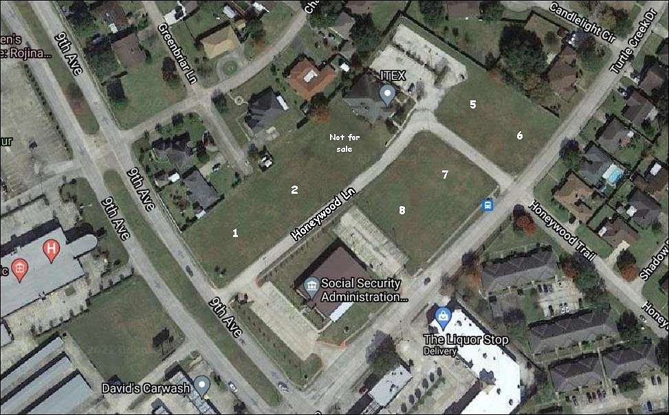 0.45 Acres of Commercial Land for Sale in Port Arthur, Texas