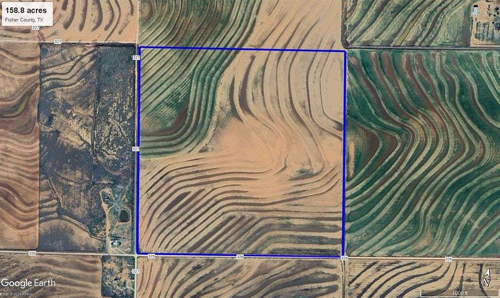 158.8 Acres of Agricultural Land for Sale in Rotan, Texas