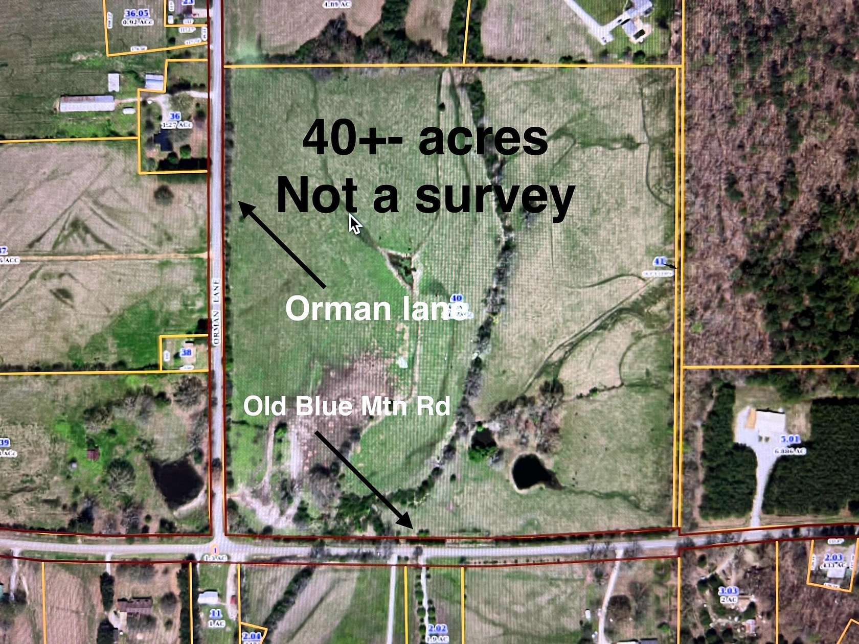 40 Acres of Land for Sale in Ripley, Mississippi