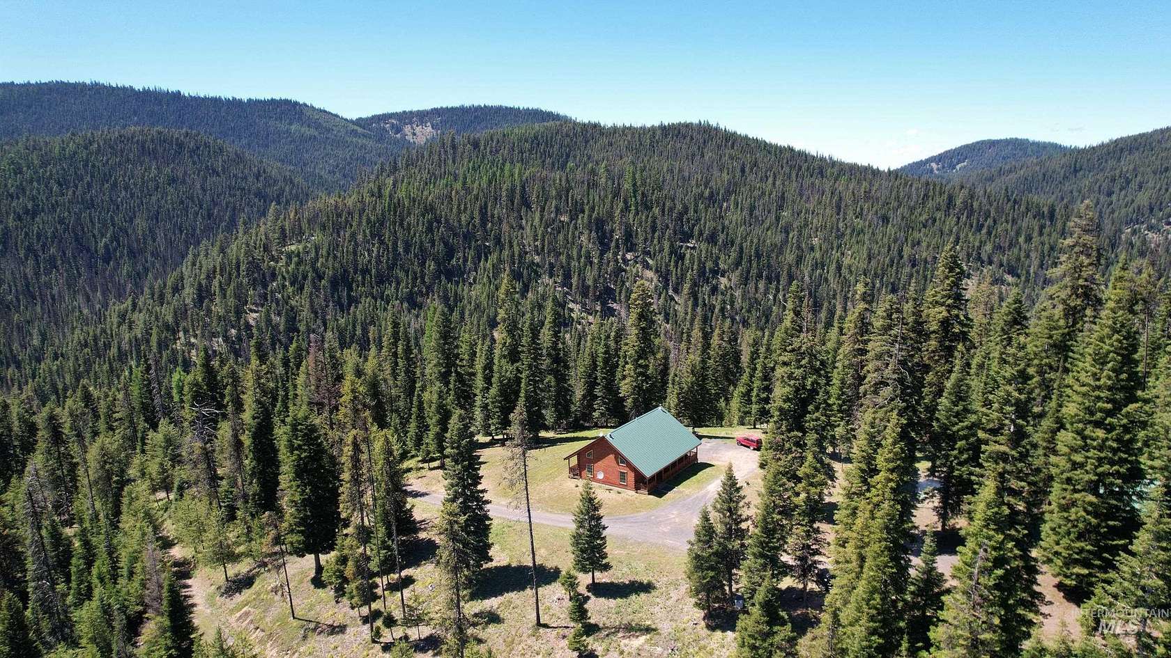 29.3 Acres of Recreational Land with Home for Sale in Elk City, Idaho