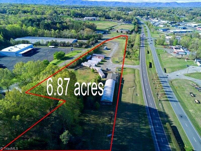 6.87 Acres of Commercial Land for Sale in Mount Airy, North Carolina