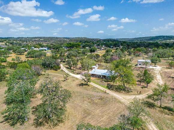 14 Acres of Land with Home for Sale in Center Point, Texas