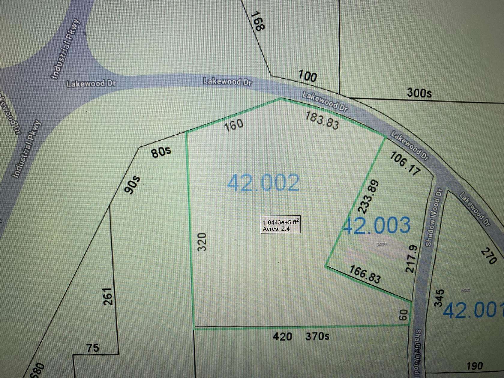 2.4 Acres of Commercial Land for Sale in Jasper, Alabama