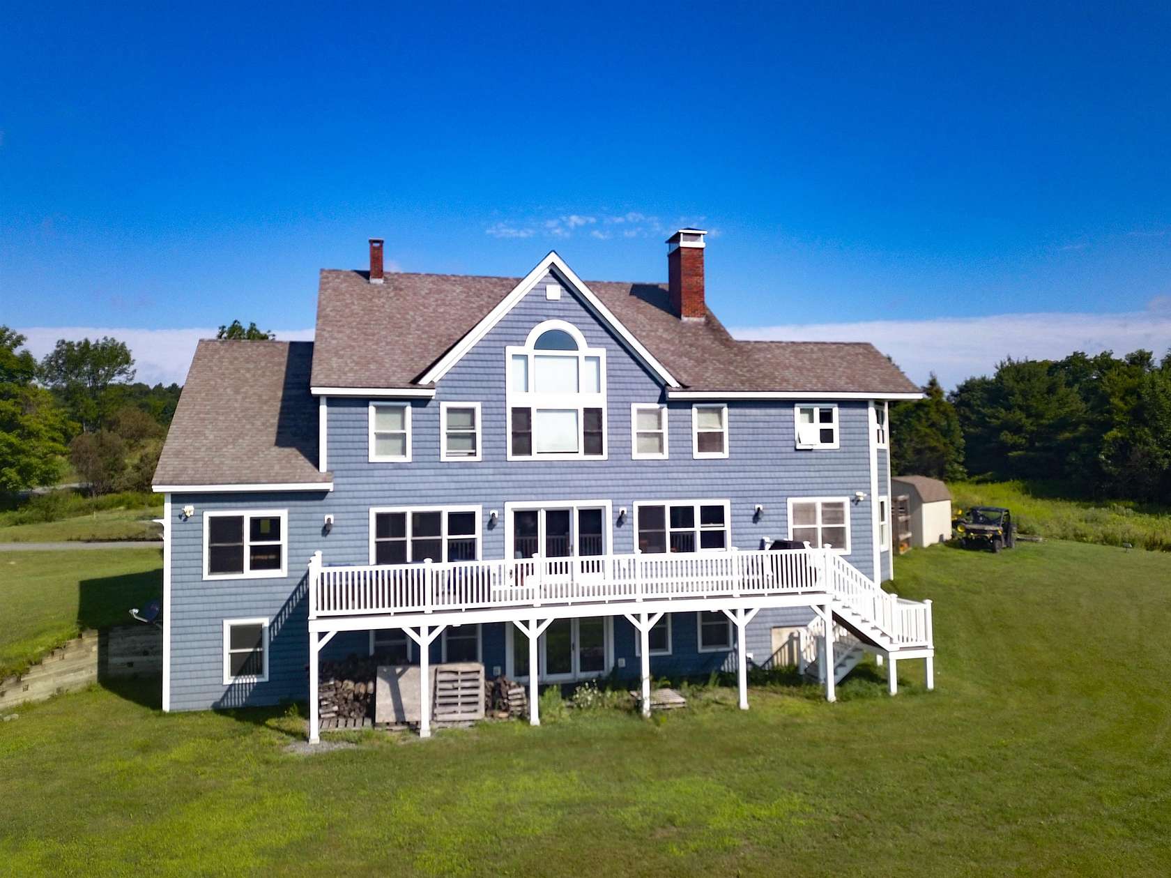 13.8 Acres of Land with Home for Sale in Newbury, Vermont