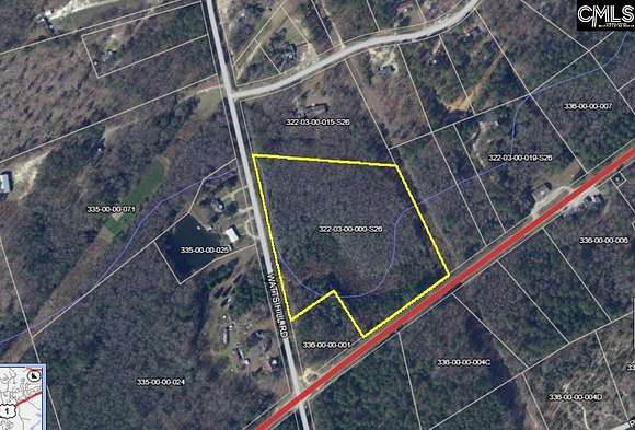 9.3 Acres of Commercial Land for Sale in Elgin, South Carolina