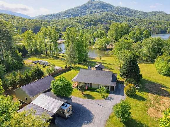 5.25 Acres of Residential Land with Home for Sale in Hiawassee, Georgia