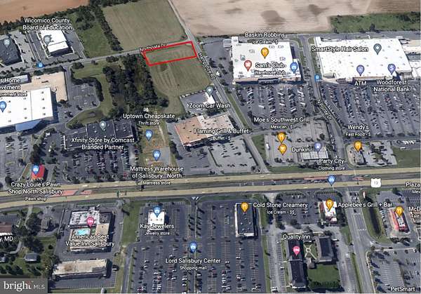 1.39 Acres of Commercial Land for Sale in Salisbury, Maryland