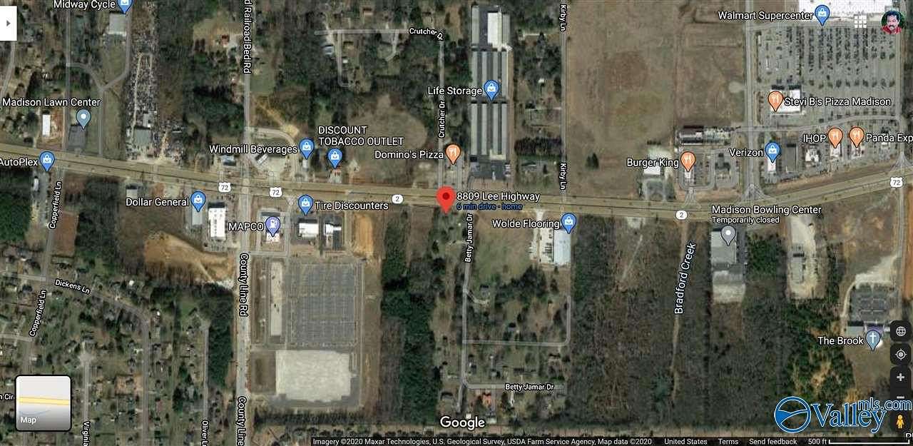 5.4 Acres of Mixed-Use Land for Sale in Huntsville, Alabama