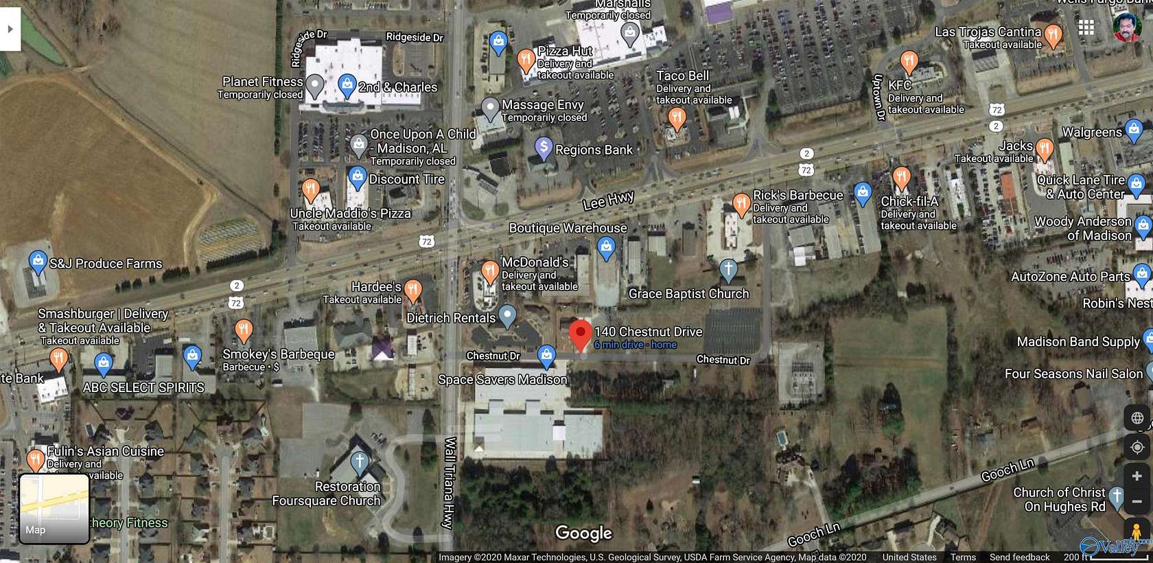 0.92 Acres of Commercial Land for Sale in Madison, Alabama