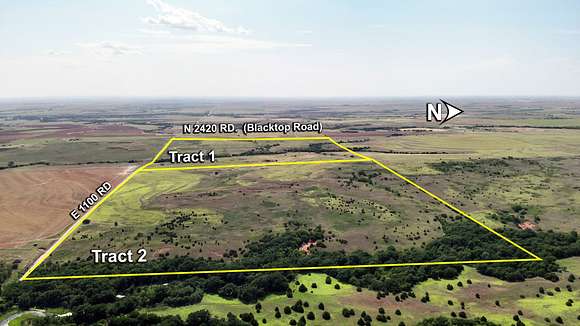 320 Acres of Recreational Land & Farm for Auction in Weatherford, Oklahoma