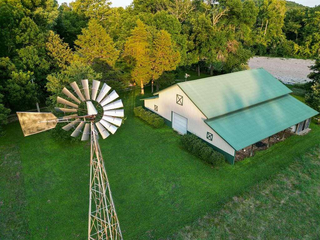 23.5 Acres of Recreational Land with Home for Sale in Pineville, Missouri