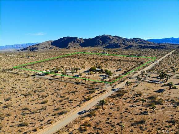 10 Acres of Residential Land with Home for Sale in Joshua Tree, California