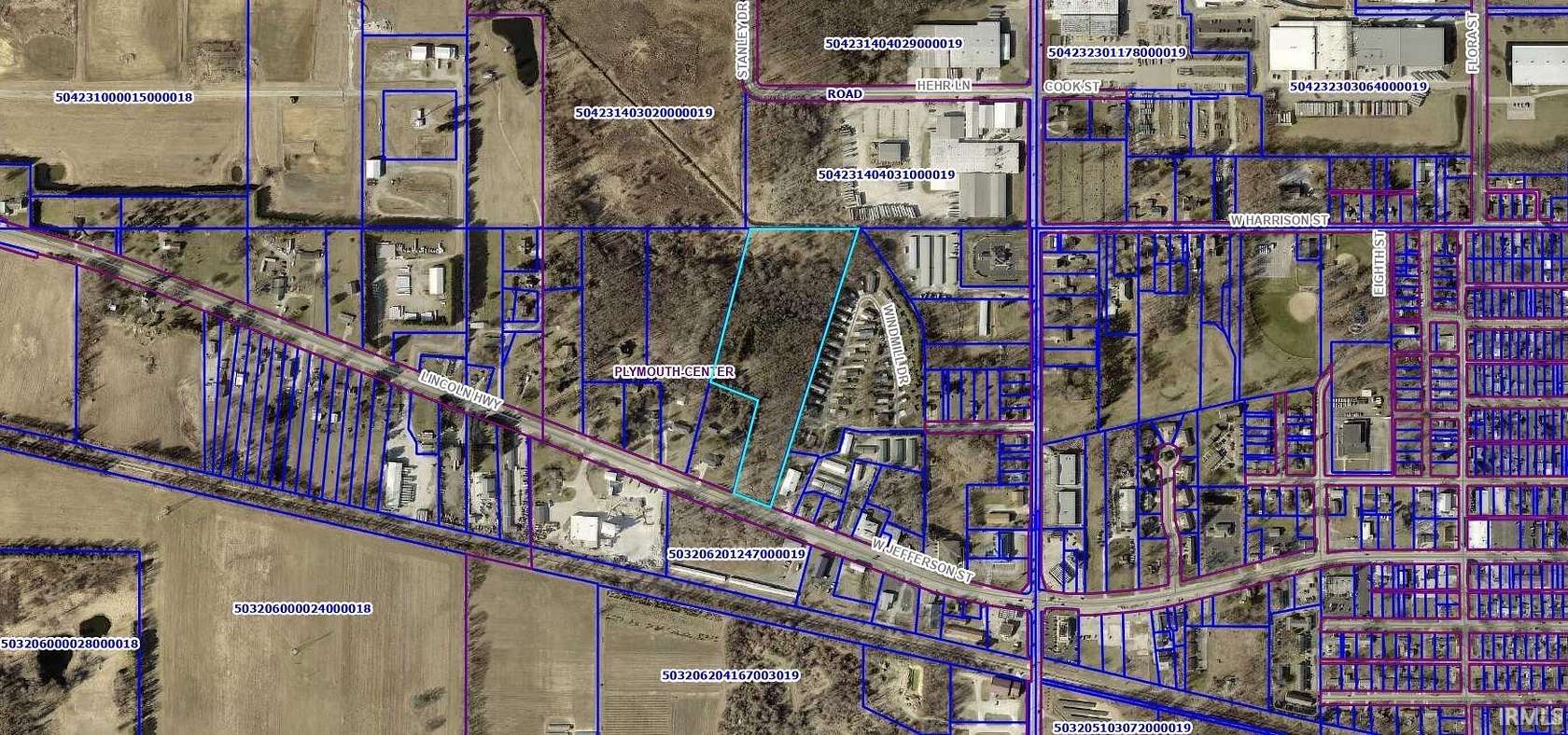 10.53 Acres of Commercial Land for Sale in Plymouth, Indiana