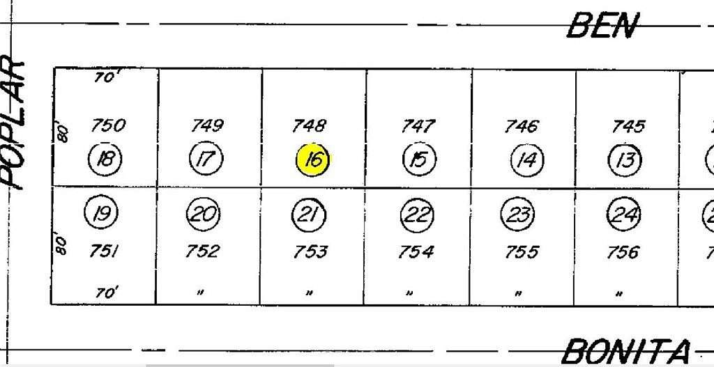 0.13 Acres of Residential Land for Sale in Cabazon, California