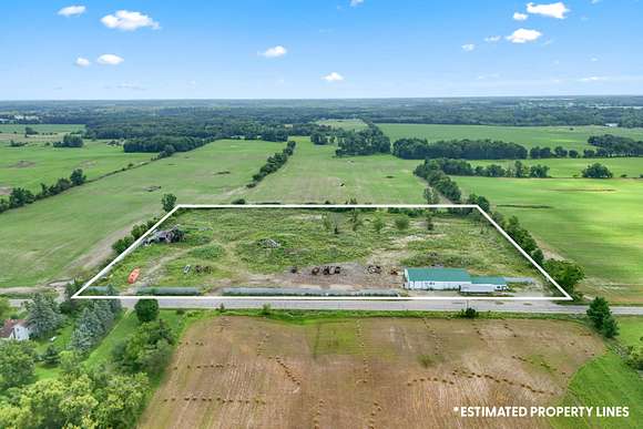 11.29 Acres of Improved Commercial Land for Sale in Hillsdale, Michigan