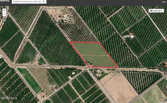 11.9 Acres of Agricultural Land for Sale in Fabens, Texas