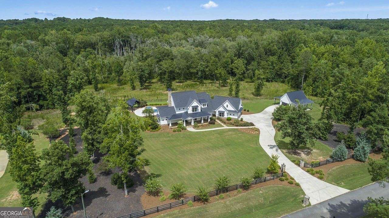 19.32 Acres of Recreational Land with Home for Sale in Griffin, Georgia