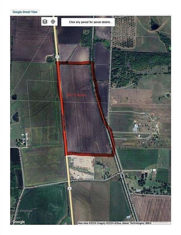 64.15 Acres of Land for Sale in Whitewright, Texas